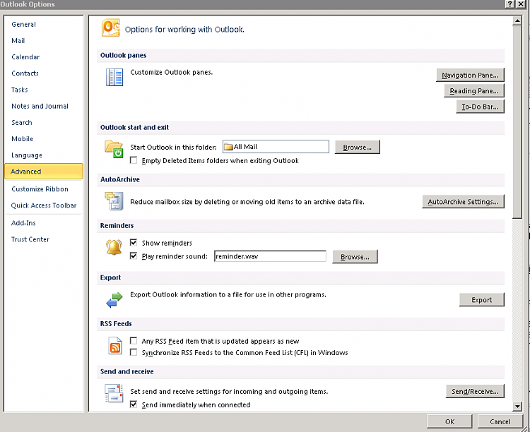 Outlook 2010: can't smooth scroll in reading pane-disable-hardware-graphics-acceleration-1.png