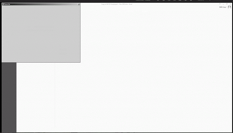 Office 2013 Issue; &quot;Save As&quot; dialog box blank/grayed out-error.png