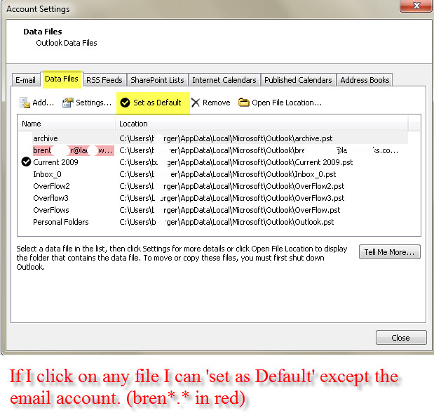 Unable to apply Default to the Real email account-002-email.jpg