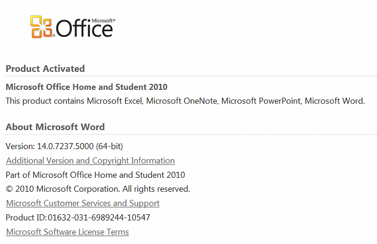 Microsoft Office PowerPoint 2010 cheap license