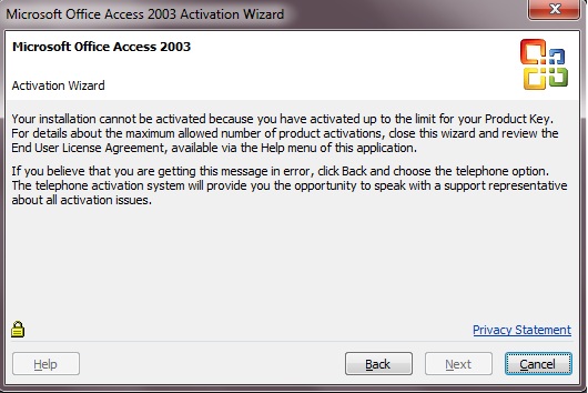 cannot activate Access 2003-accesserror.jpg