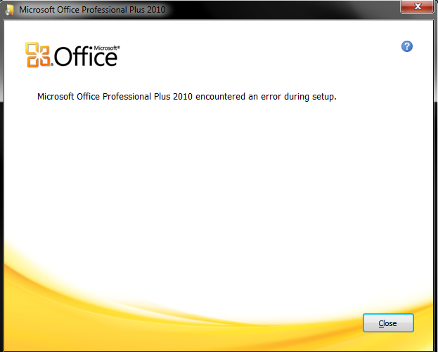Office 2010 Professional Plus Installation Error-error.png