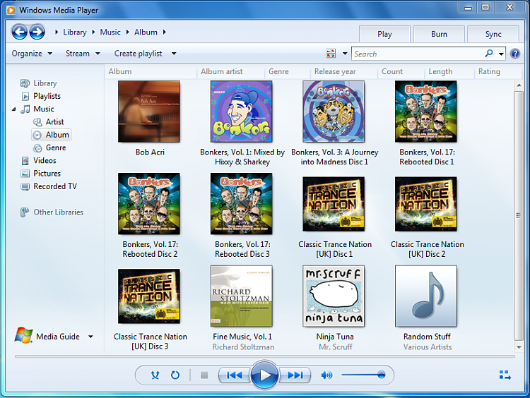 WMP12 Albums Revert To Original-media-player-after-album-update-online-.png