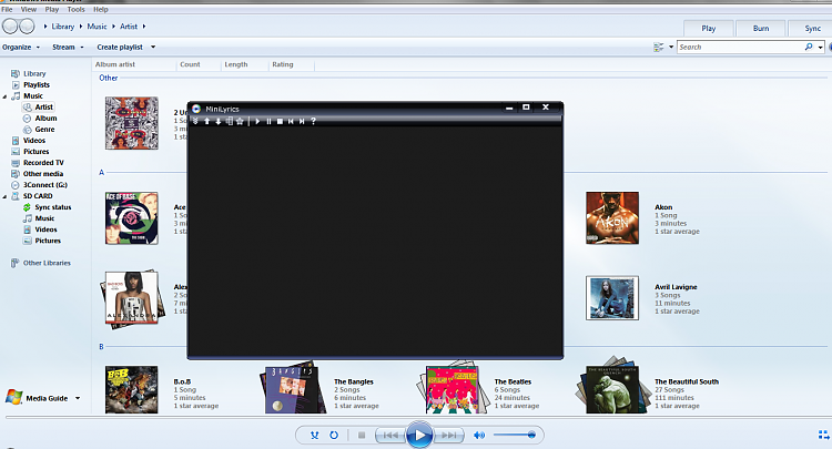 How to LYRICS DISPLAY In  WMP12-capture.png