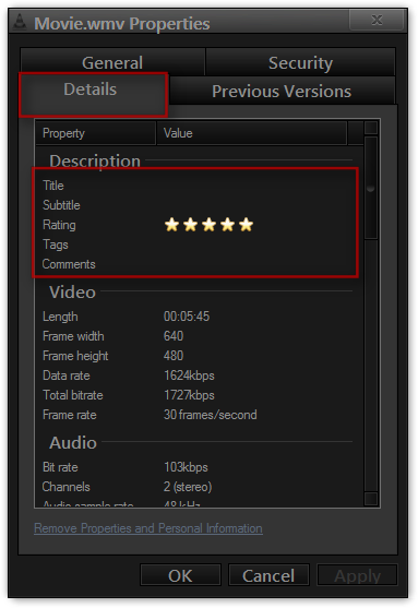 How to edit rating with video files?-movie.wmv-properties.png