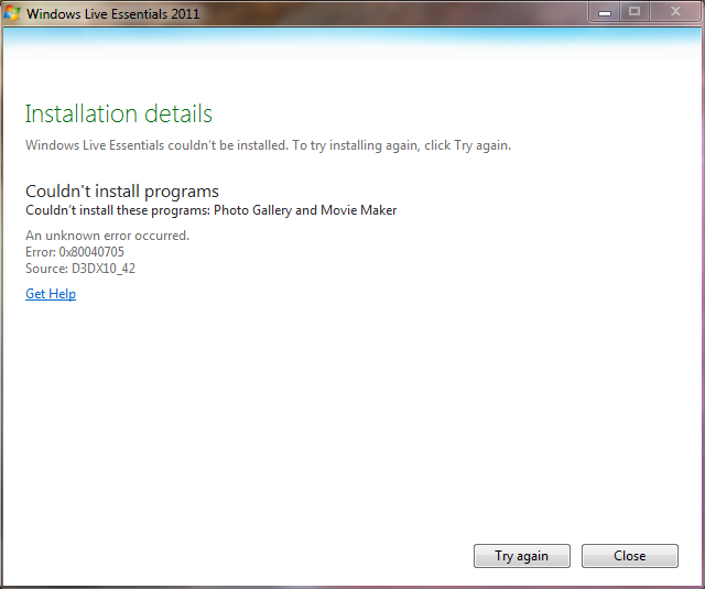Windows Live Photo Gallery and Movie Maker won't install-capture01.png