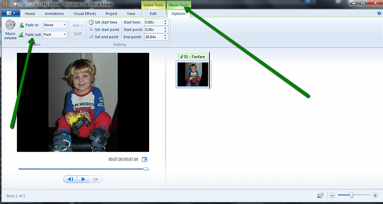 Windows Live Movie Maker Split Screen