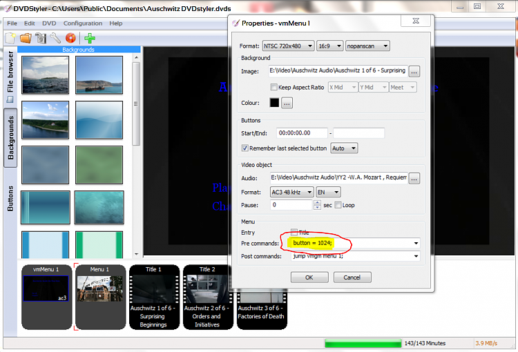 Anyone here familiar with DVDStyler? Menu setup question...-vmmenu2.png