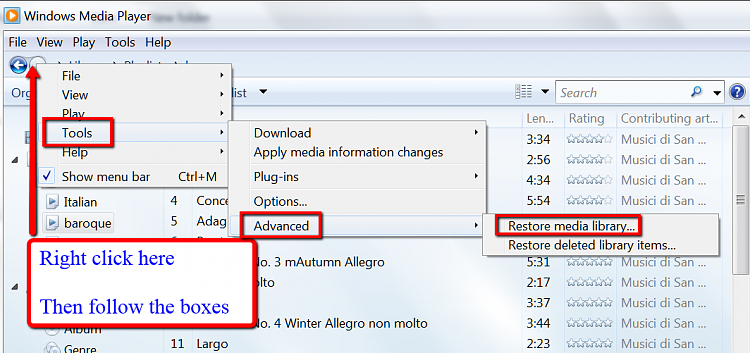 Media Player 12 will not save song files or save/keep changes-2012-11-19_2122.png