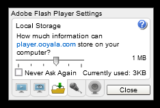 Most videos will play... some will not.-my-flash-panel.png
