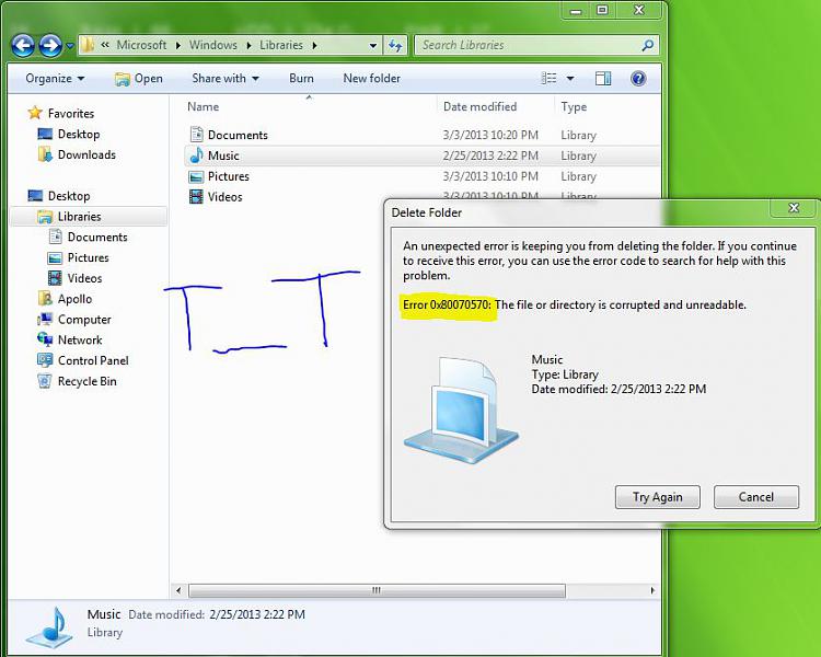 Error 0x80070570: The file or directory is corrupted and unreadable-help.jpg