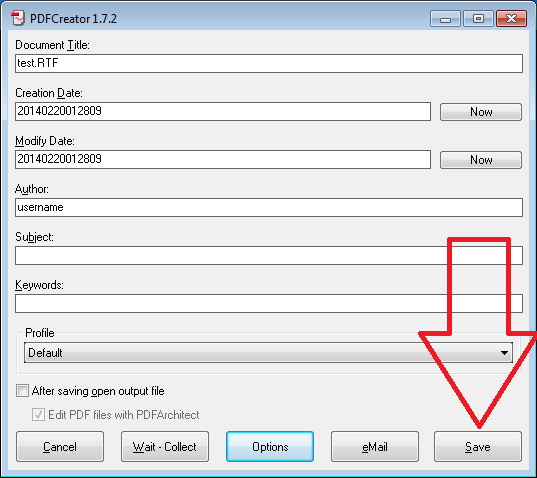 Changing an .rtf test document to a .jpg.-p15.png