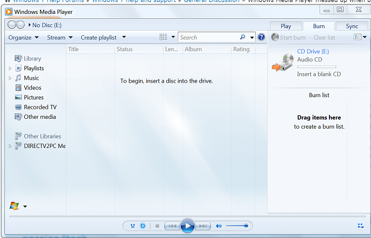 Windows Media Player messed up when burning my CDs-wmp.png