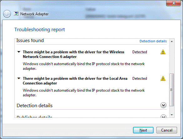 &quot;Problem with the driver for Wireless Adapter&quot;-troubleshootresults.gif