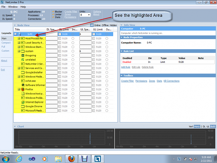 how to reduce the internet speed and capacity over client side?-netlimiter.png