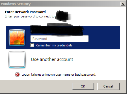 Can't share folders-password.png