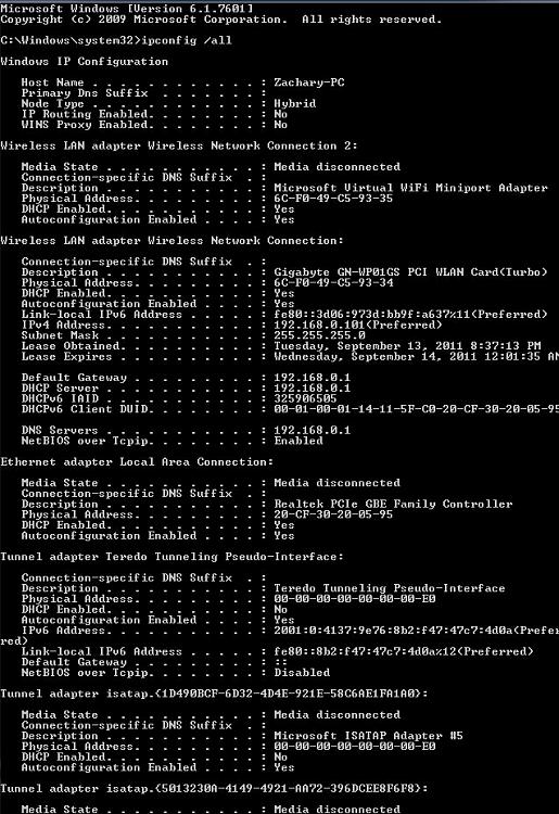 Multiple Windows 7 Connection Problems, Dropped and Unidentifiable-ipconfig.jpg