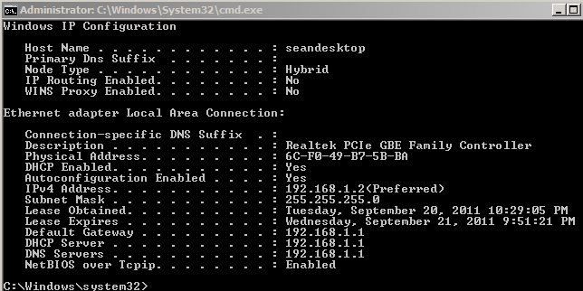 Intermittent connection issues, &quot;Default gateway is not available.&quot;-ipconfig.png