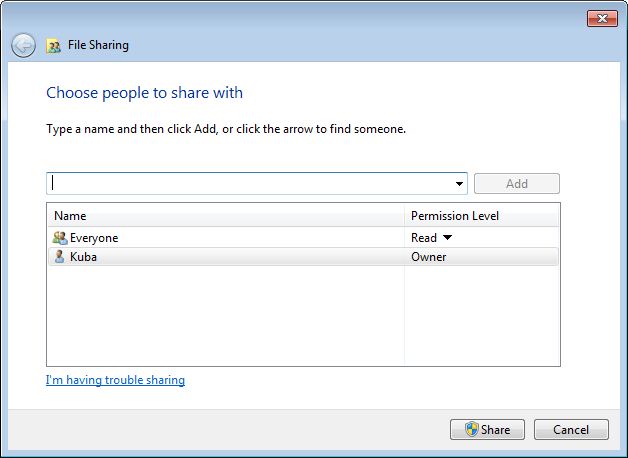 Can't access shared folder between two Win7 Pro 32bit machines.-2.jpg