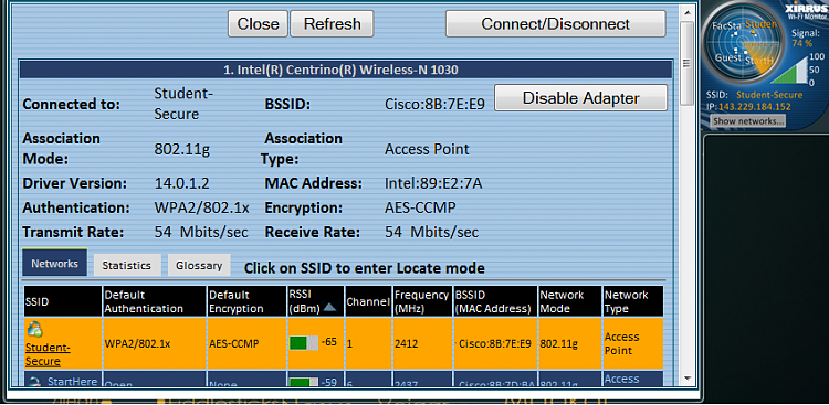 Dropping Internet Every Few Minutes- Default Gateway Not available-wifitest2.png