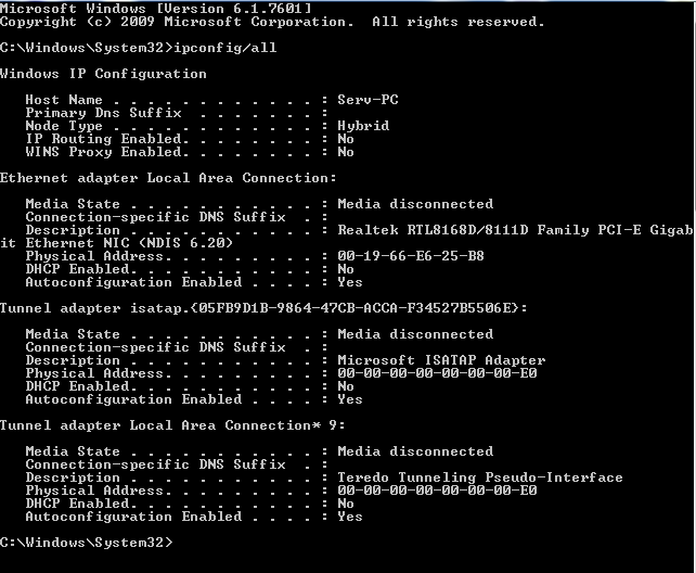 W7 Reports Network Cable not connected - but it is-ipconfig-all-8-4-12.png