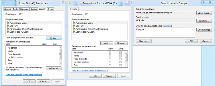 Trouble Mapping Network Drive Windows 7-security-share-everyone.png