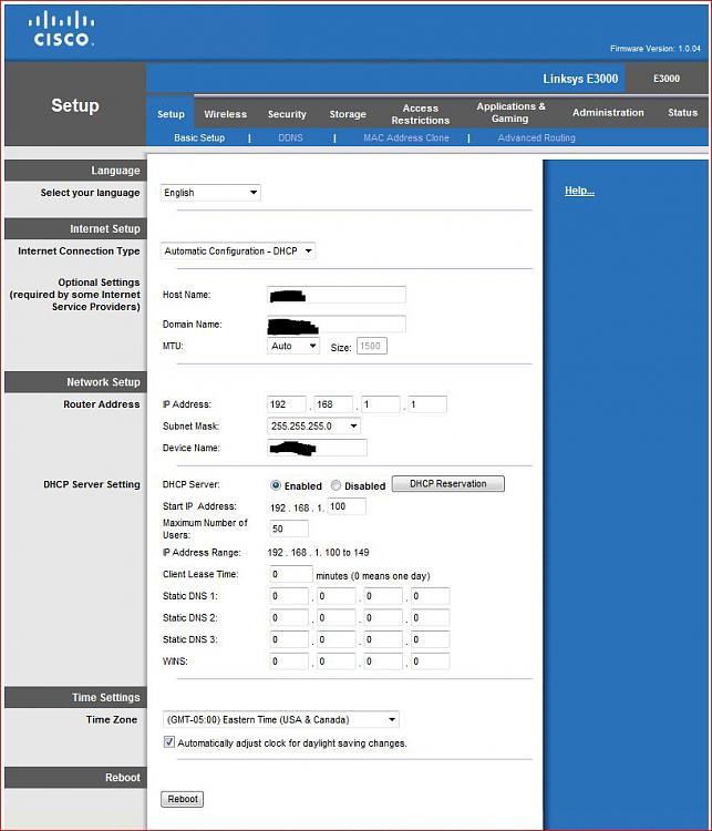 Assigning static IP address on Linksys E3000 router?-router-settings.jpg