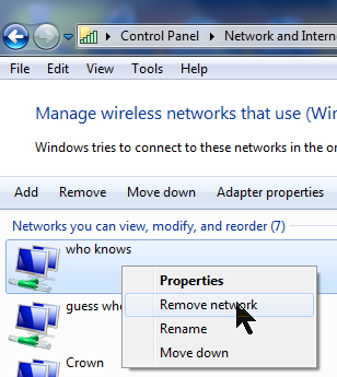 Clear history of add location-remove-network.png