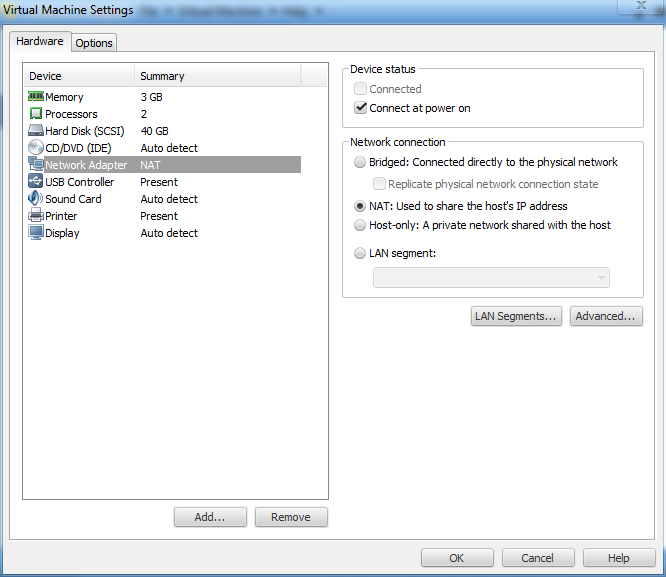 Internet connectivity problems with VMware Player involving DHCP-nat.png