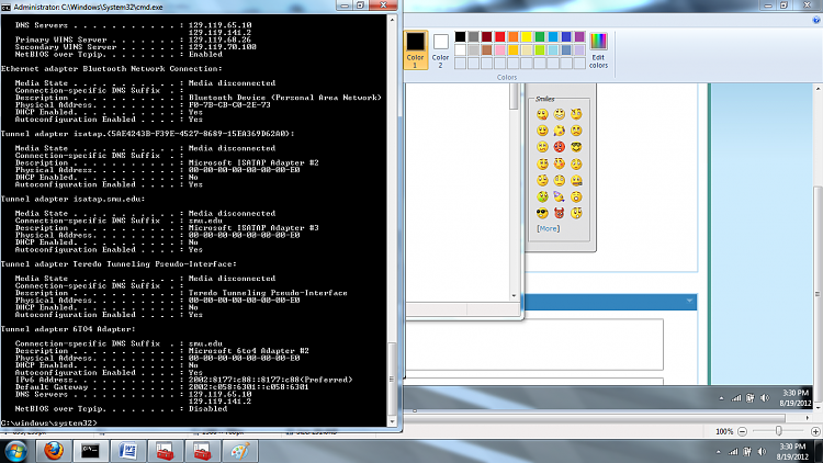 &quot;Local Area Connection&quot; doesn't have a valid IP configuration.-ipconfig_2.png