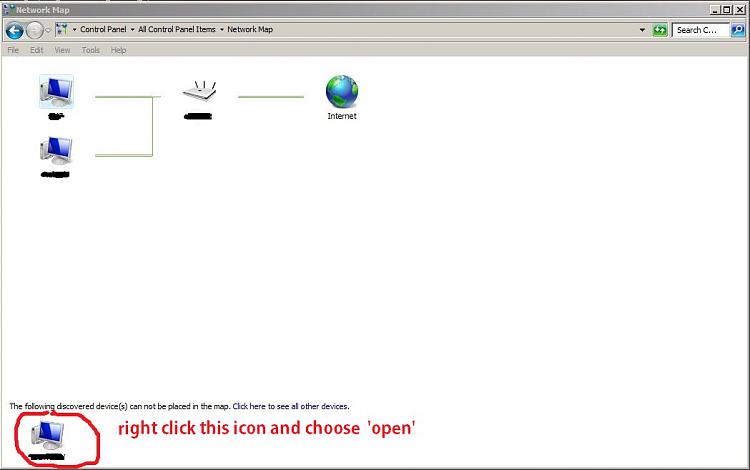 Windows 7 insists I need password for XP machine that's never had one.-network-map.jpg