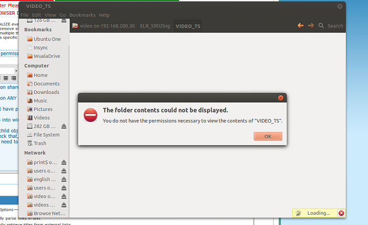 win 7 security permissions inheritance error, can not open subfolders-ubuntu-view.png