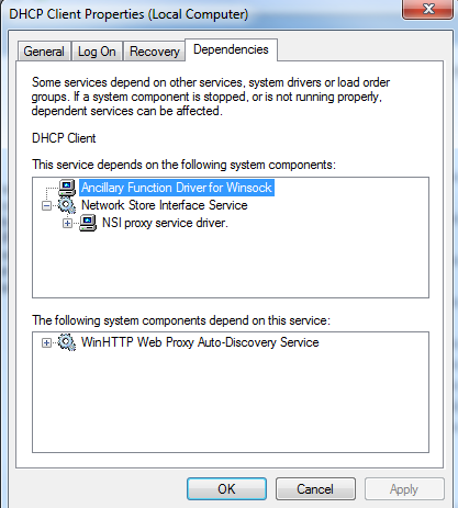 DNS Server Client won't start - dependent service does not exist-dhcp.png