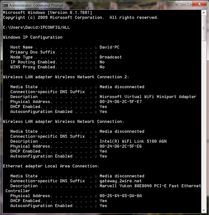 No wifi access Dell Inspiron 1750 Win7 x64 Windstream 2Wire router-ipconfig-2a.jpg