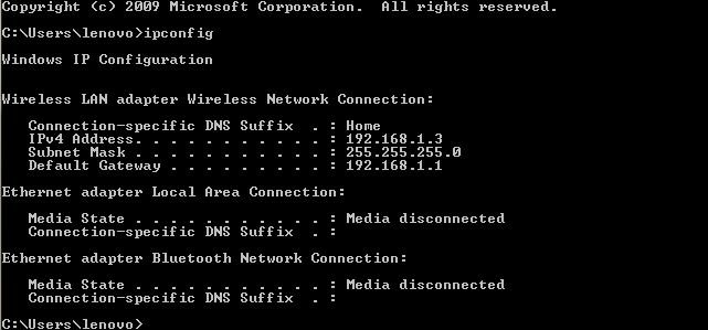 DHCP Leashes - Fixing IP addresses-ipconfig.jpg