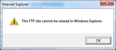 FTP and Windows 7, again. Cant open in Windows Explorer-error1.jpg