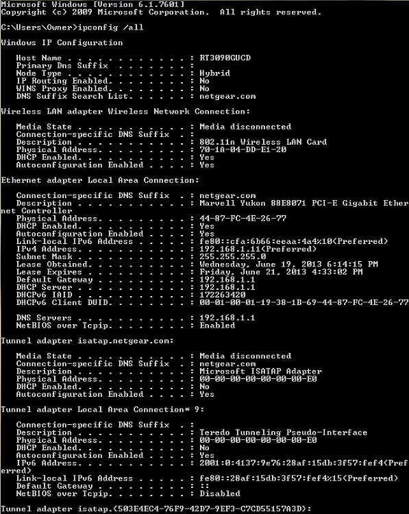 cant connect windows 7 pro to sbs 2003 server - error code 0x0000232B-7-pro-ipconfig.png