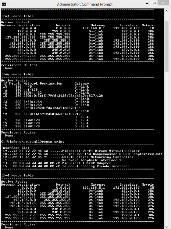 Windows 7 resets priority of Wireless over Ethernet Connection-route-print-metric-10-wired-20-wireless.png