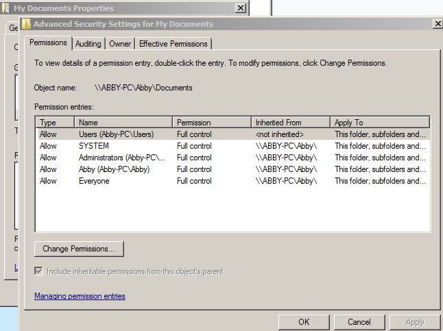 Can't edit network document-my-documents-security-settings.jpg