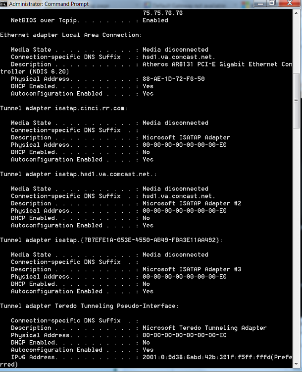 Default Gateway not available, disconnects every few minutes-ipconfig2.png