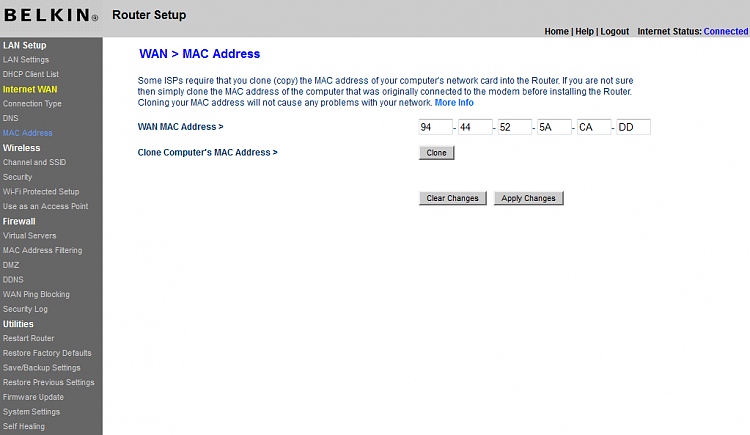 How do I create a Wired Home Network ?-belkinrouterwanmacaddress.png