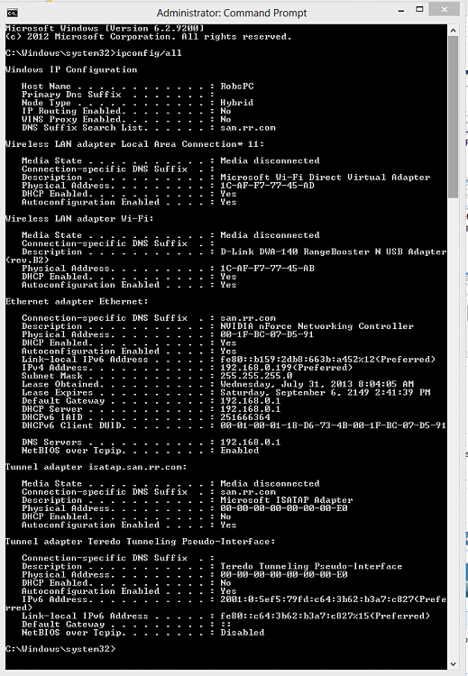 Wireless connection issues - Stuck on Identifying-my-ipconfig-all.png