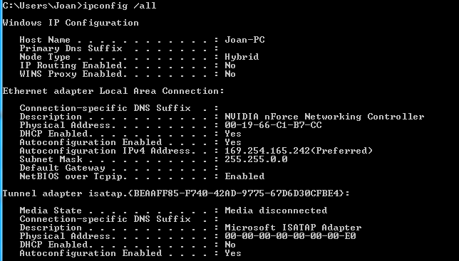 Unidentified Network, No Internet Access ... Again ! (On Eth Cable)-ipconf03.png