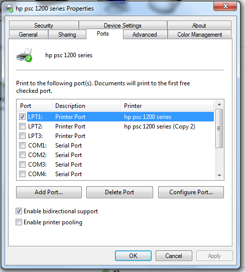 HP psc 1200 printer scans but won't print on windows 7-printer-port-tab.png
