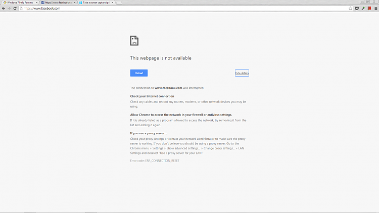 Receiving connections errors on certain websites, pics attached-fberror.png