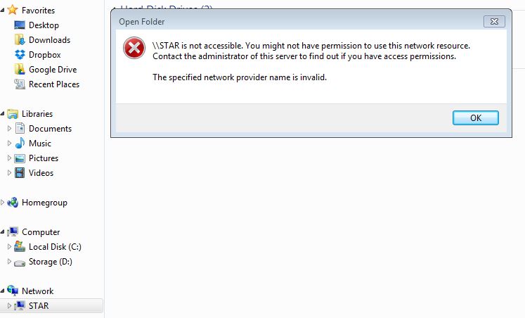 Windows 7 unable to access networked drive though windows.-network.jpg