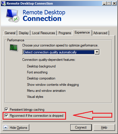 RDP connection dropping randomly and intermittently-rdp.png