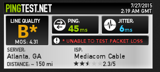 Browser running slow or timing out, however internet is working fine.-pingtest1.png