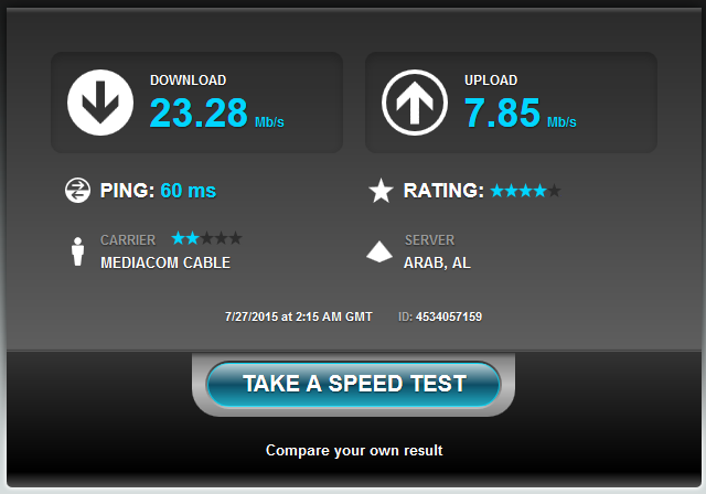 Browser running slow or timing out, however internet is working fine.-speedtest1.png