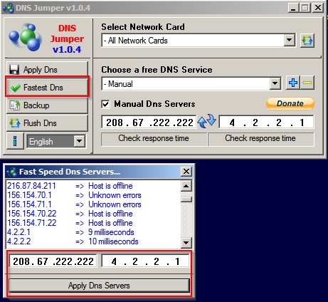 Browser running slow or timing out, however internet is working fine.-dns-jumper.jpg